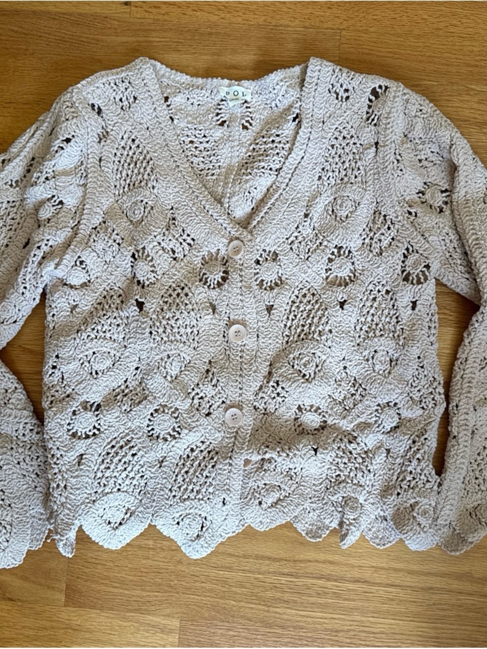 POL One Size Crochet Cardigan